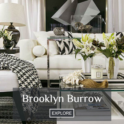 Decoração Preto e Branco: Coleção Brooklyn Burrow