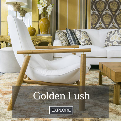 Decoração Dourada: Coleção Golden Lush