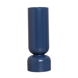 Vaso Cerâmica Azul Petróleo