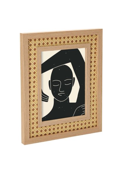 Porta Retrato com Rattan P - Image 1