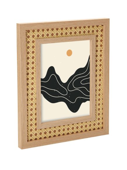 Porta Retrato com Rattan G