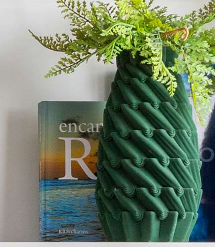 Vaso Porcelana Verde G - Image 1