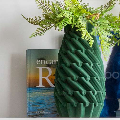 Vaso Porcelana Verde G