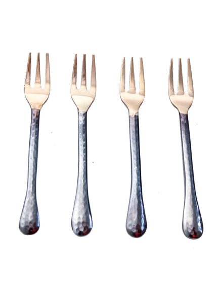 Conjunto De Garfos Metal 4 Peças