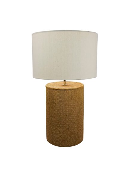 Abajur Em Cerâmica Envelhecida - Image 1