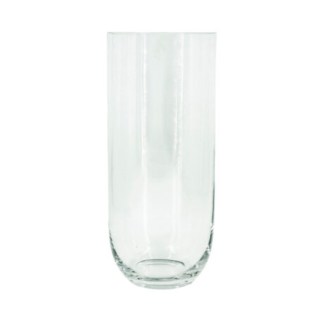 Vaso Vidro Queeny Transparente D18