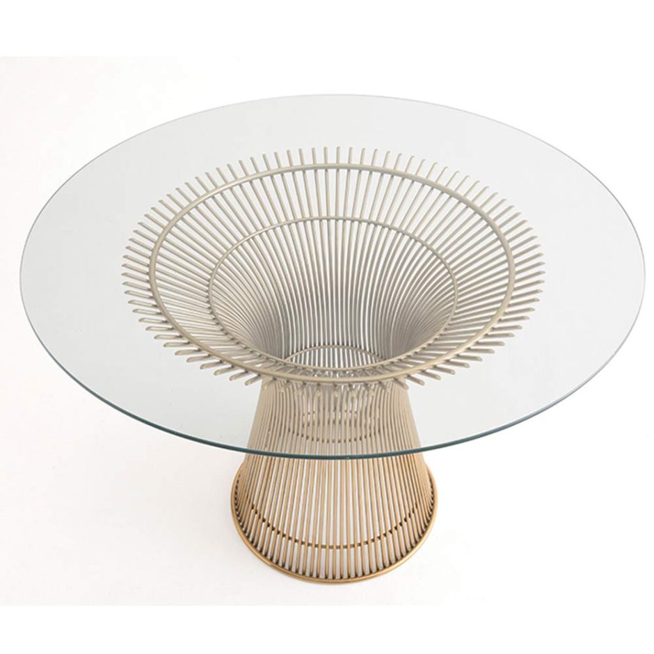 Mesa de Jantar Platner (Sob Encomenda)