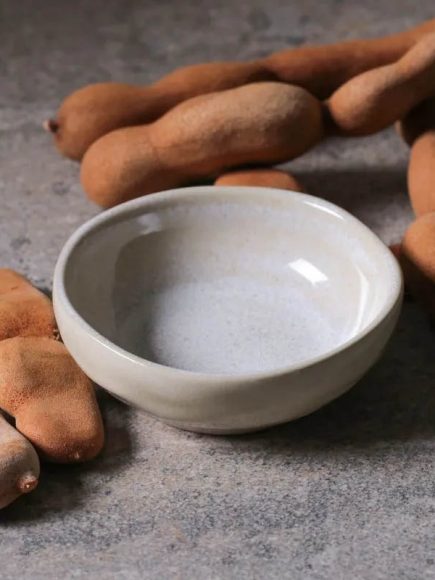 Ramequim Orgânico Cerâmica Bege Latte 70ml - Image 2