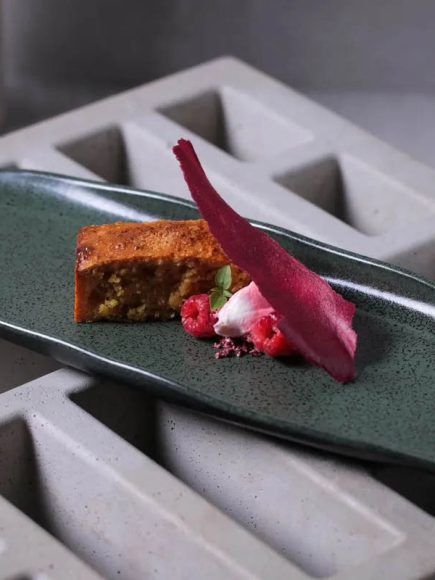 Travessa Orgânica Cerâmica Verde Greenery 36x13cm - Image 2