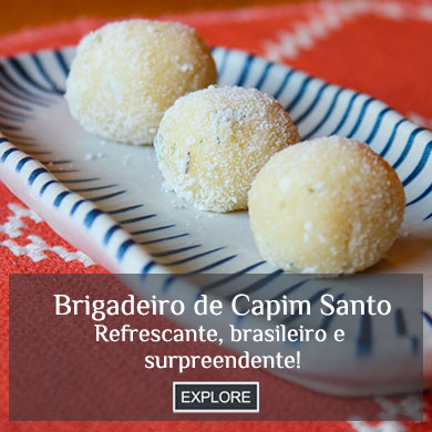 Brigadeiro Capim Santo