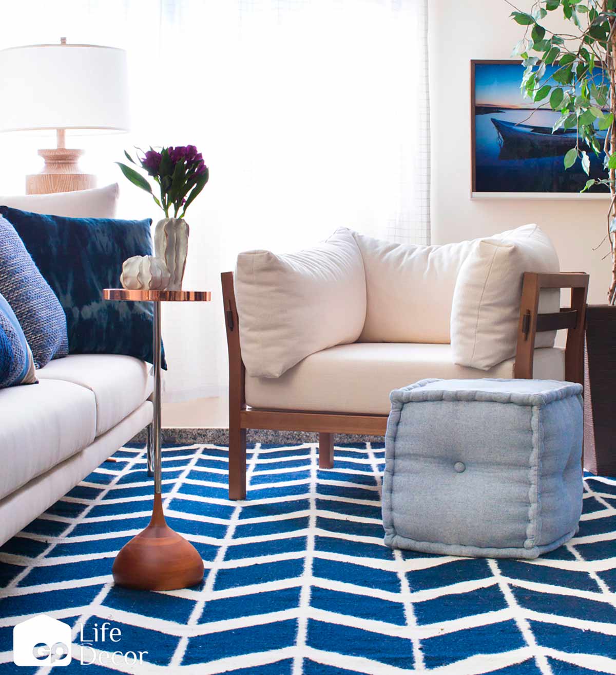 Do mar à cidade: como trazer elementos rústicos para o seu lar urbano