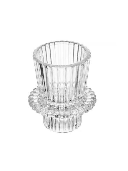 Porta Vela Castiçal Lines Vidro G - Image 2