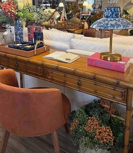 Escrivaninha Kava Faux Bambu