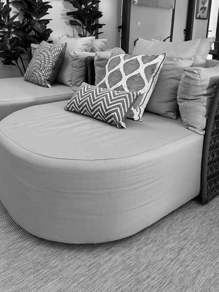 Chaise Shibori Area Externa (Pronta-Entrega) – VENDIDO - Image 1