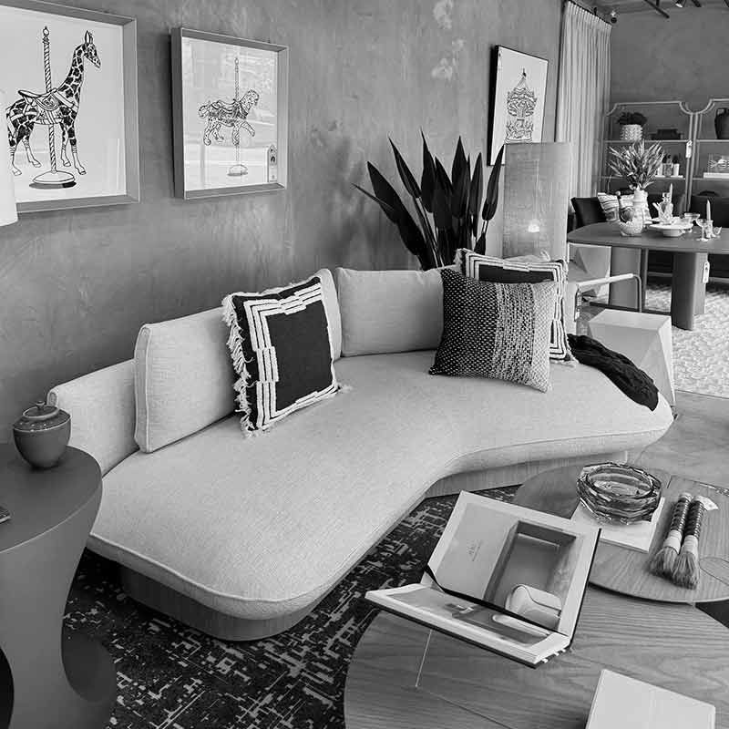 Sofa Linee Base Madeira (Pronta-Entrega) – VENDIDO