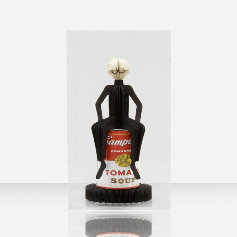 Escultura Andy Warhol de Leila Nishi - Collectibles