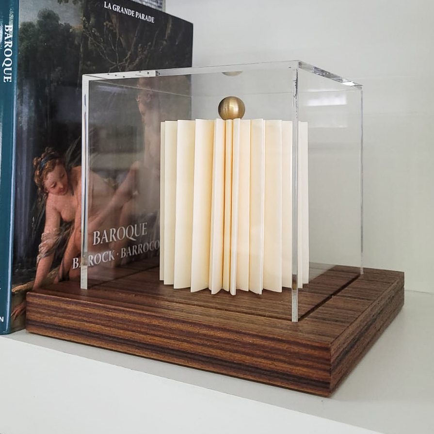 Escultura Flor Paper Art de Tria Arte - Collectibles