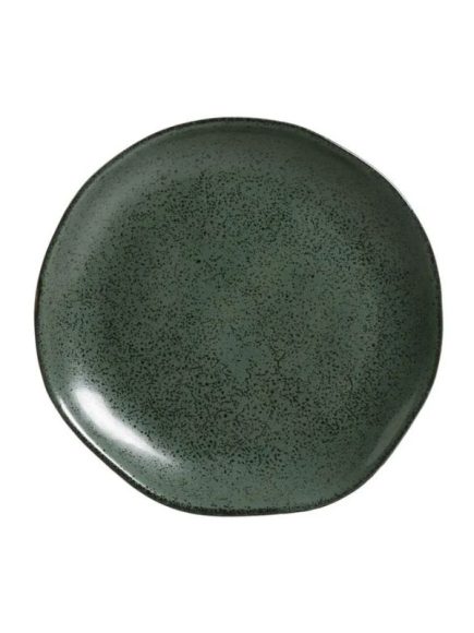Prato Sobremesa Cerâmica Orgânico Arauco Verde Ø 22cm