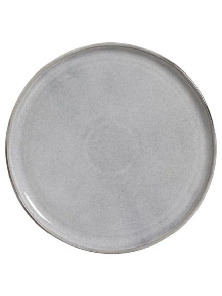 Prato Raso Cerâmica Bio Dust Cinza Ø 28cm - Imagem 2