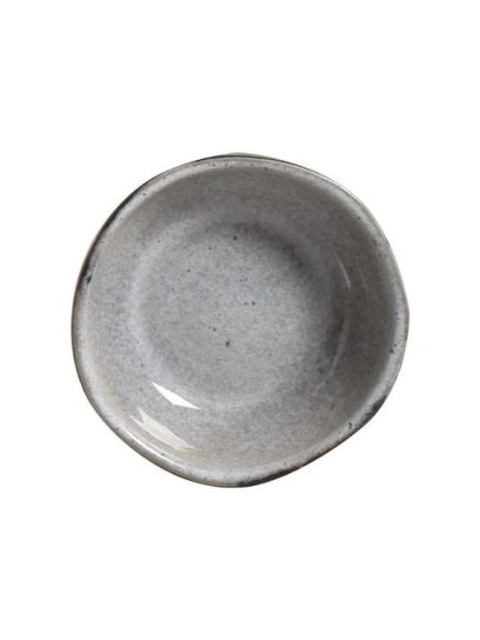 Ramequim Orgânico Cerâmica Dust Cinza 70ml - Imagem 2