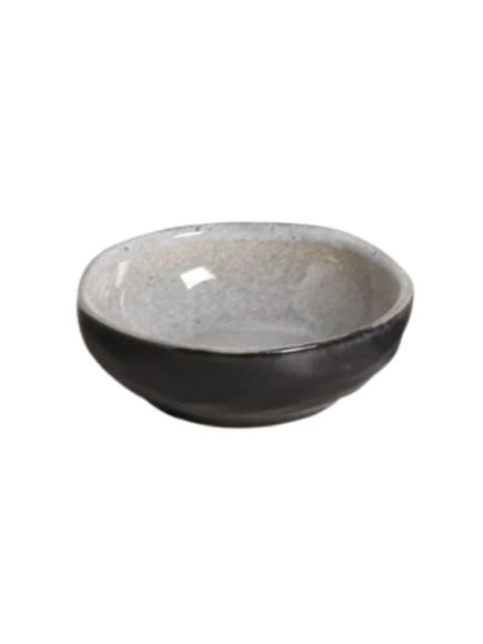 Ramequim Orgânico Cerâmica Dust Cinza 70ml - Imagem 1